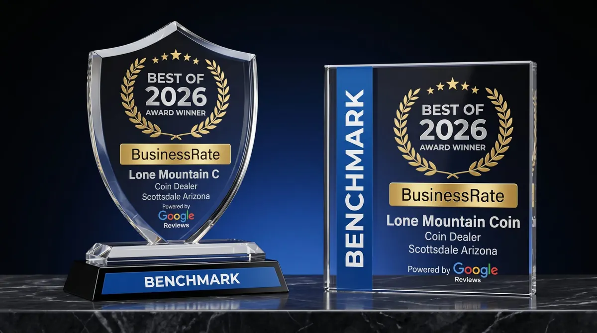 Benchmark Best Coin Dealer in Scottsdale 2026 Badge