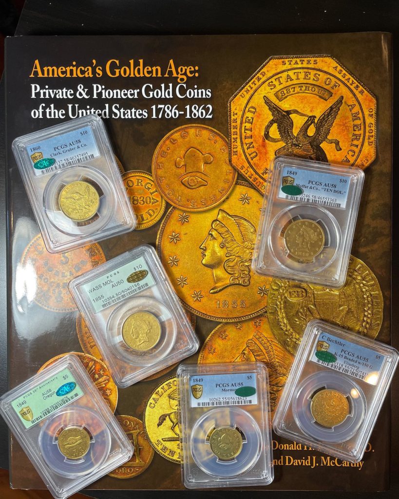 America's Golden Age: Private & Pioneer Gold Coins of the United States 1786-1862